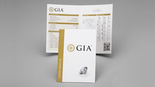 GIA新版钻石证书